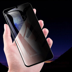 Galaxy A01 Zore New 5D Privacy Tempered Screen Protector - 3