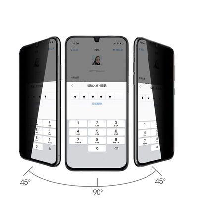 Galaxy A01 Zore New 5D Privacy Temperli Ekran Koruyucu - 4