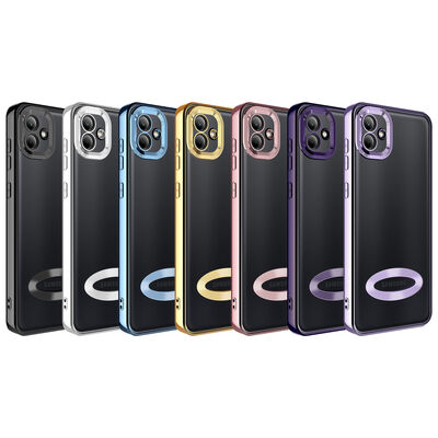 Galaxy A03 Case Camera Protected Zore Omega Cover With Logo - 2