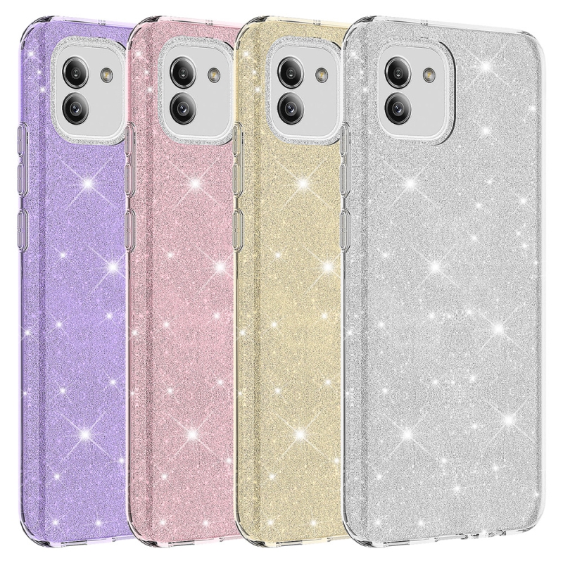 Galaxy A03 Case Zore Shining Silicone - 2