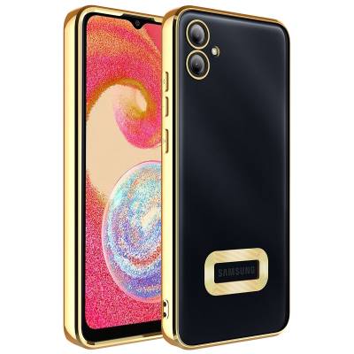 Galaxy A04E Case Camera Protected Zore Omega Cover Showing Logo - 3