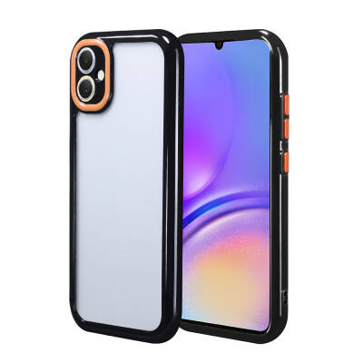 Galaxy A05 Case Camera Protected Colored Edge and Frame Design Zore Vitamin Cover - 3