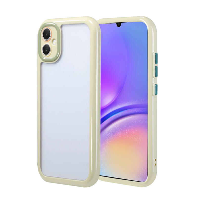 Galaxy A05 Case Camera Protected Colored Edge and Frame Design Zore Vitamin Cover - 4