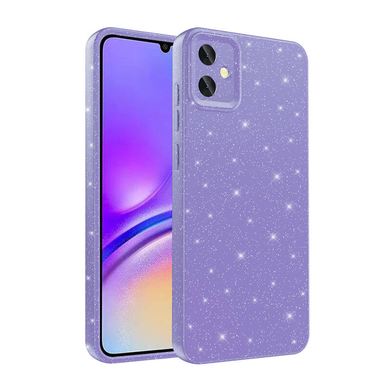 Galaxy A05 Case Camera Protected Silvery Luxury Zore Koton Cover - 7