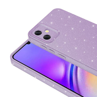 Galaxy A05 Case Camera Protected Silvery Luxury Zore Koton Cover - 10