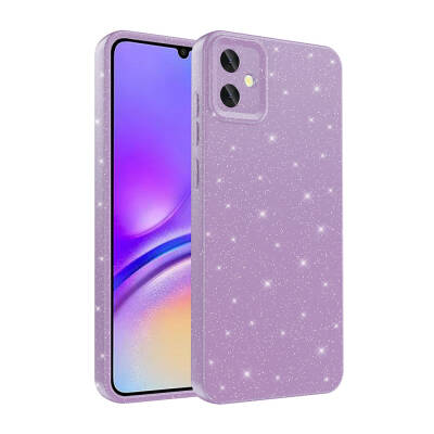 Galaxy A05 Case Camera Protected Silvery Luxury Zore Koton Cover - 9