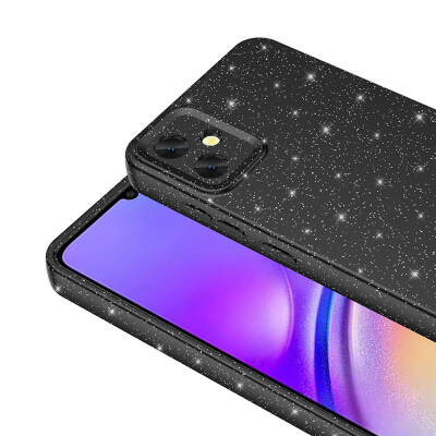 Galaxy A05 Kılıf Kamera Korumalı Simli Lüks Zore Koton Kapak - 4