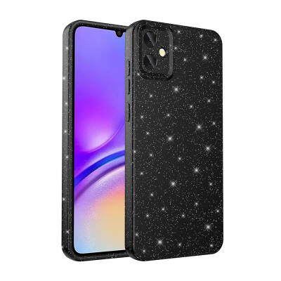 Galaxy A05 Kılıf Kamera Korumalı Simli Lüks Zore Koton Kapak - 3