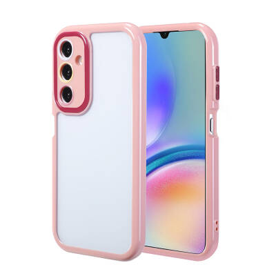 Galaxy A05S Case Camera Protected Colored Edge and Frame Design Zore Vitamin Cover - 1