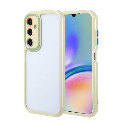 Galaxy A05S Case Camera Protected Colored Edge and Frame Design Zore Vitamin Cover - 4