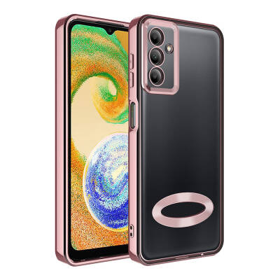 Galaxy A05S Case Camera Protection Zore Omega Cover Showing Logo - 4