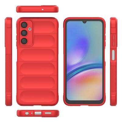 Galaxy A05S Case Flexible TPU Hollow Back Surface Design Zore Etnik Silicone Cover - 12