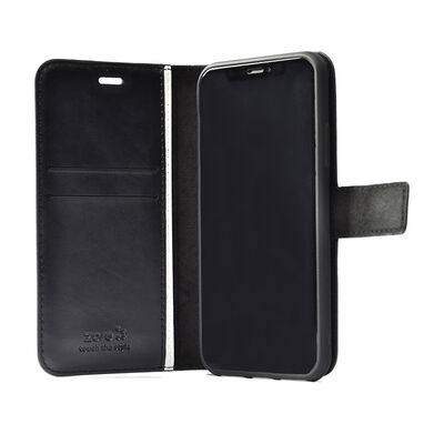 Galaxy A05S Case Zore Kar Deluxe Flip Cover - 3