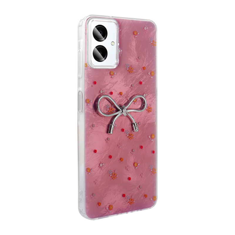 Galaxy A06 Case Camera Protection Figured Zore Ponti Silicone Cover - 6