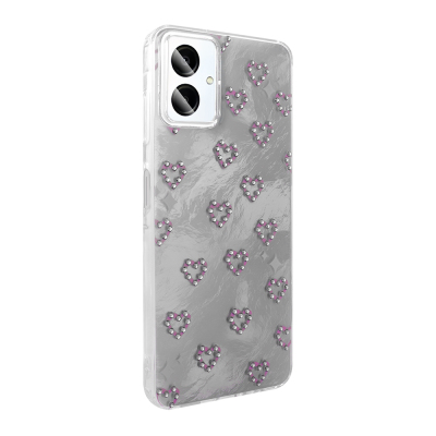 Galaxy A06 Case Camera Protection Figured Zore Ponti Silicone Cover - 10