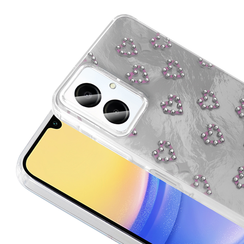 Galaxy A06 Case Camera Protection Figured Zore Ponti Silicone Cover - 11
