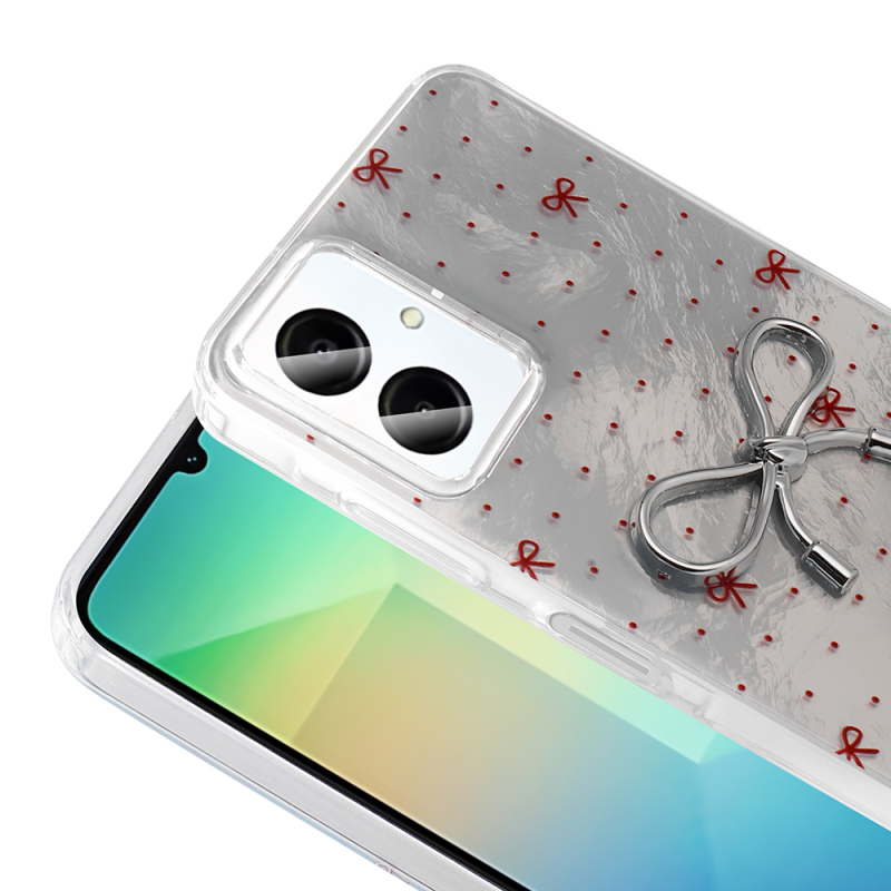 Galaxy A06 Case Camera Protection Figured Zore Ponti Silicone Cover - 13