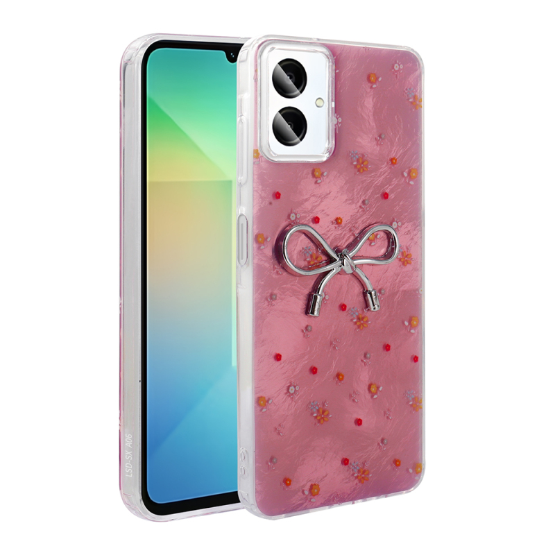 Galaxy A06 Case Camera Protection Figured Zore Ponti Silicone Cover - 2