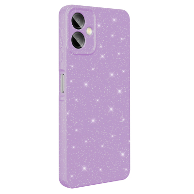 Galaxy A06 Case Camera Protection Glitter Luxury Zore Koton Cover - 10