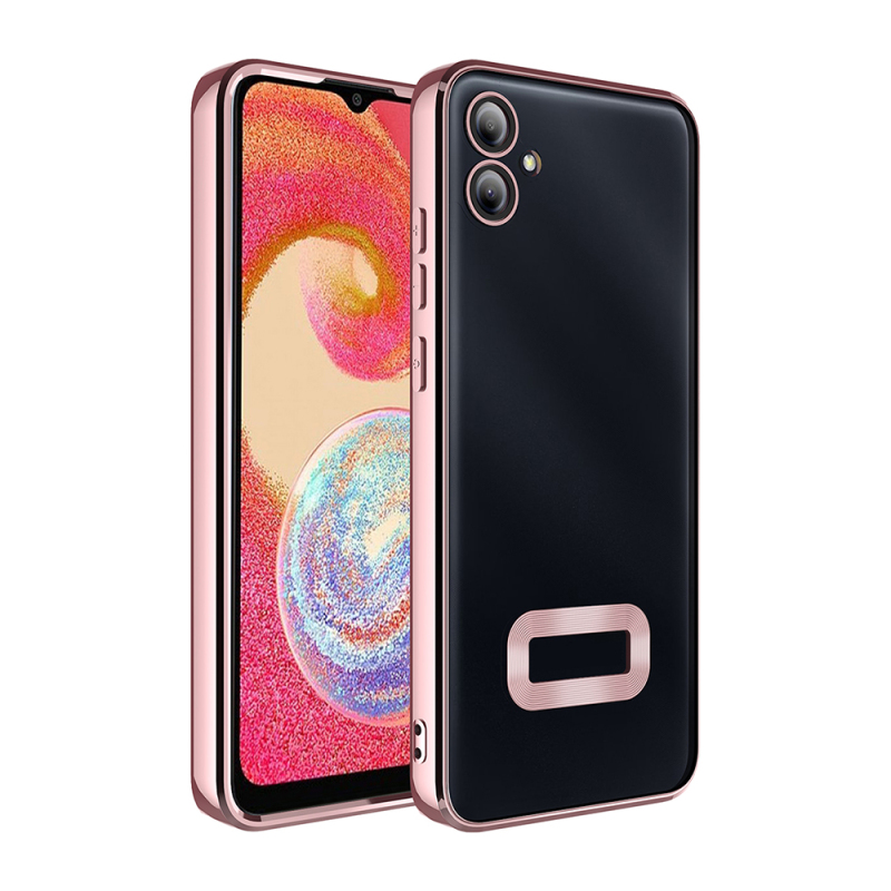 Galaxy A06 Case Camera Protection Showing Logo Zore Omega Cover - 1