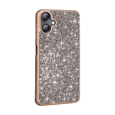 Galaxy A06 Case Shiny Stone Design Zore Diamond Cover - 9