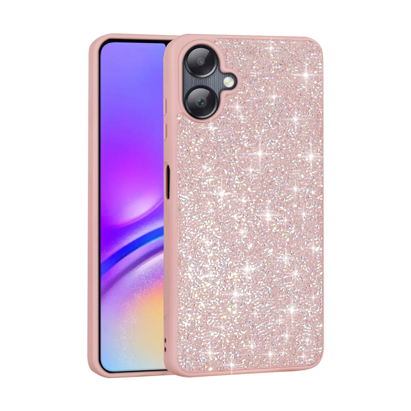 Galaxy A06 Case Shiny Stone Design Zore Diamond Cover - 6