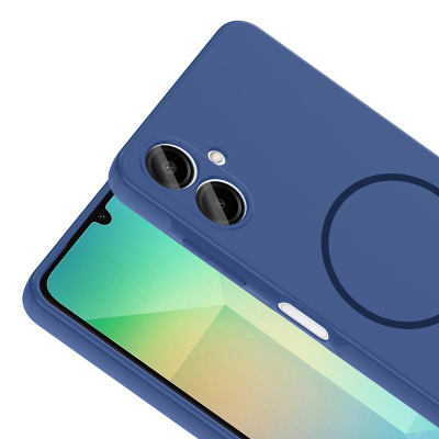 Galaxy A06 Case Zore Meta Cover with M-safe Charging Feature - 17