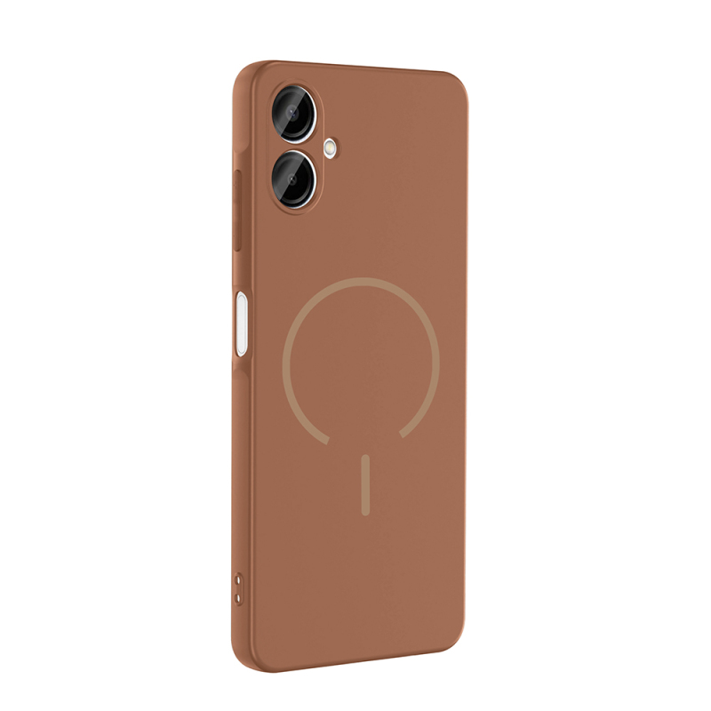 Galaxy A06 Case Zore Meta Cover with M-safe Charging Feature - 10