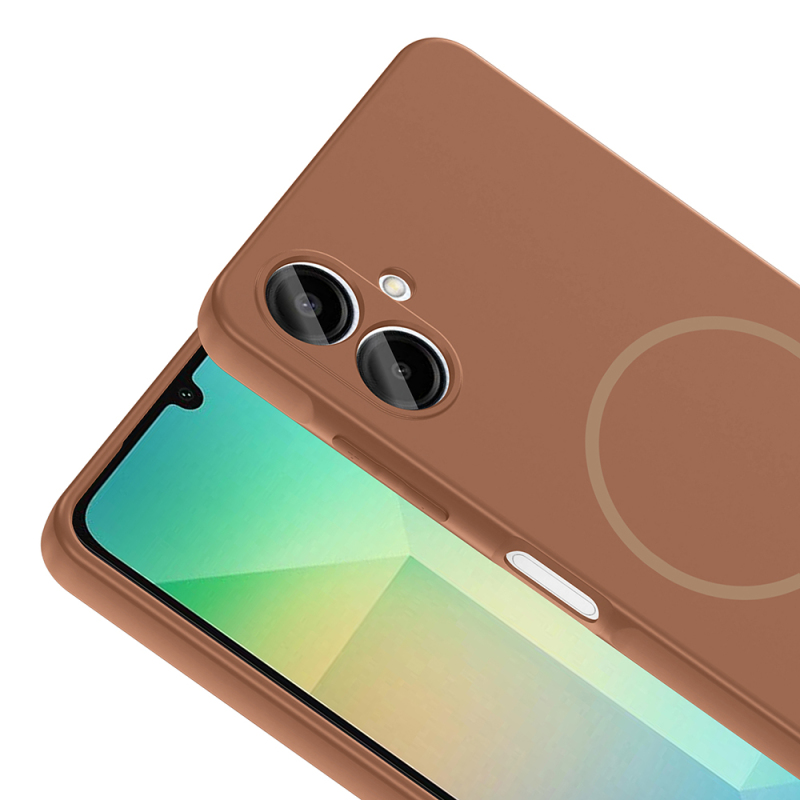 Galaxy A06 Case Zore Meta Cover with M-safe Charging Feature - 18