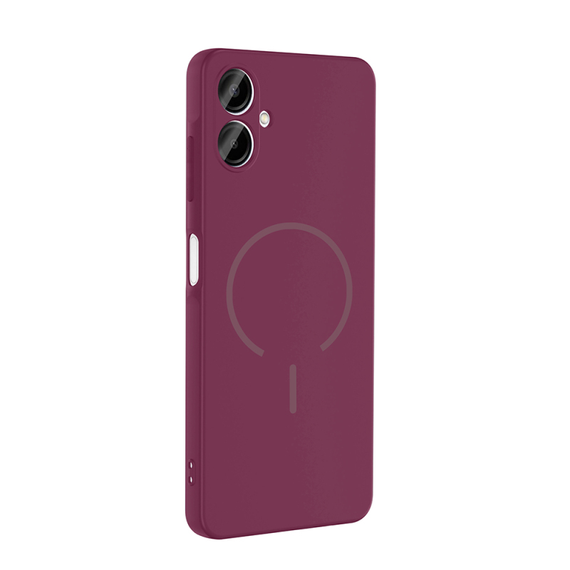 Galaxy A06 Case Zore Meta Cover with M-safe Charging Feature - 13