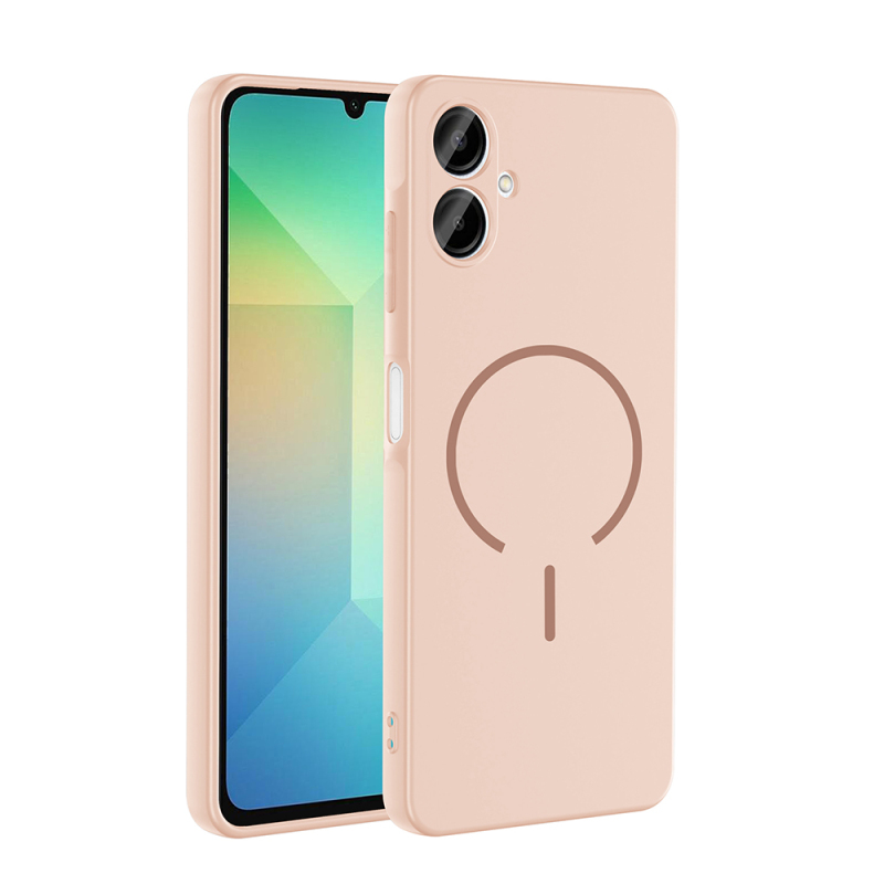 Galaxy A06 Case Zore Meta Cover with M-safe Charging Feature - 7