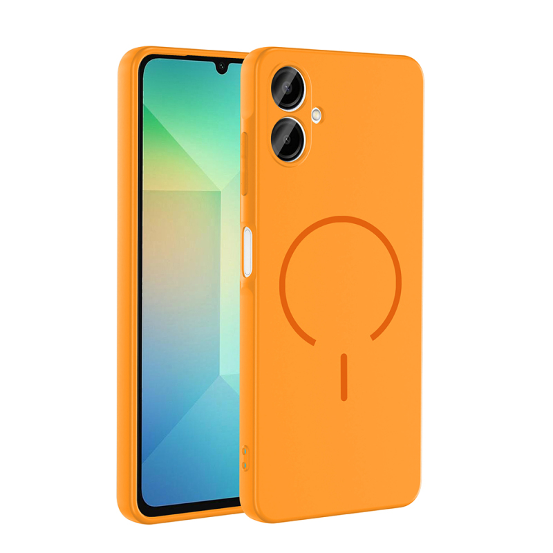 Galaxy A06 Kılıf M-safe Şarj Özellikli Zore Meta Kapak - 4