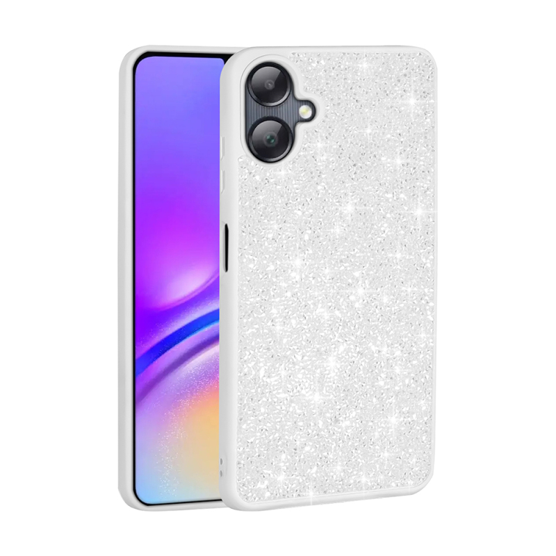 Galaxy A06 Kılıf Parlak Taşlı Tasarım Zore Pırlanta Kapak - 4