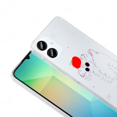 Galaxy A06 Kılıf Şeffaf Figürlü Zore Folk Sert Kapak - 13
