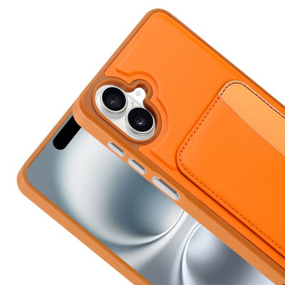 Galaxy A07 Case Card Holder Zore X-Card Silicone Cover - 14