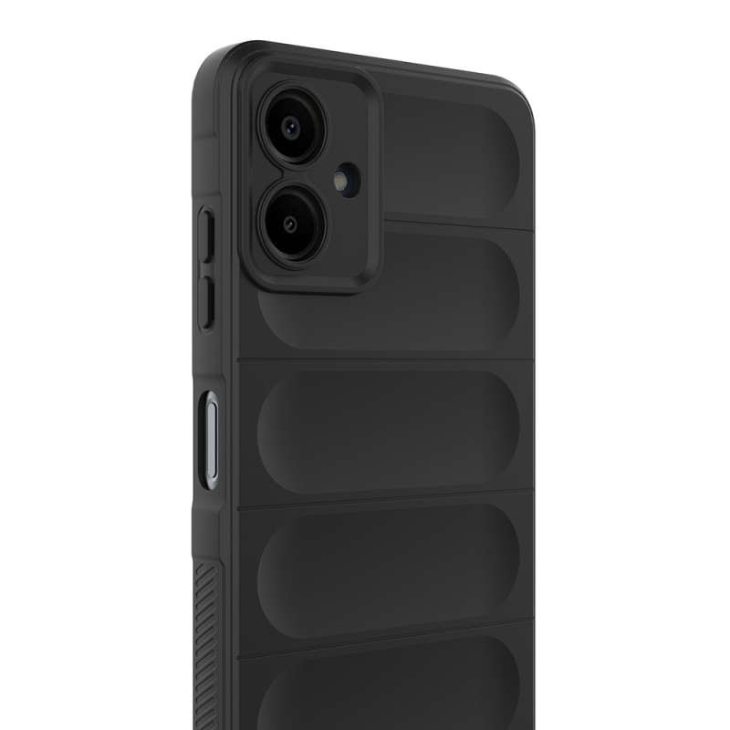 Galaxy A07 Case Flexible TPU Hollow Back Surface Design Zore Ethnic Silicone Cover - 8