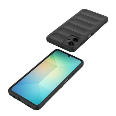 Galaxy A07 Case Flexible TPU Hollow Back Surface Design Zore Ethnic Silicone Cover - 10