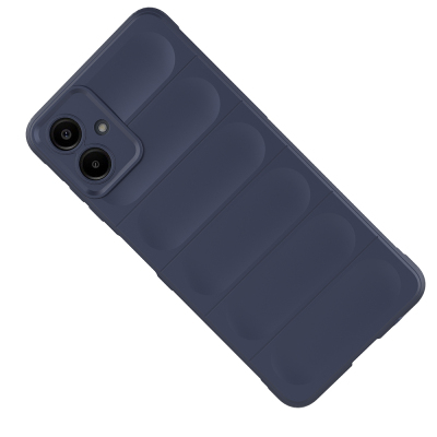 Galaxy A07 Case Flexible TPU Hollow Back Surface Design Zore Ethnic Silicone Cover - 13