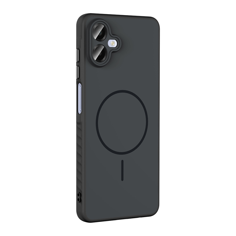 Galaxy A07 Case M-safe Charging Feature Zore Tea Cover M-safe Charging Feature - 9