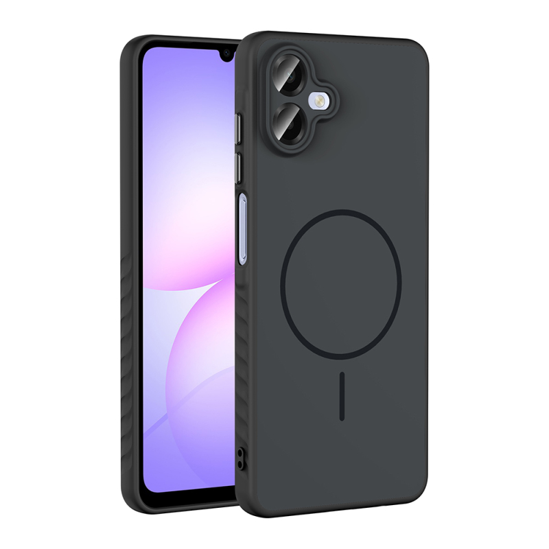 Galaxy A07 Case M-safe Charging Feature Zore Tea Cover M-safe Charging Feature - 3