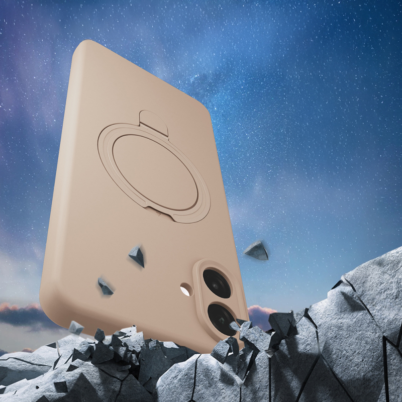 Galaxy A07 Case M-safe Charging Stand Zore Samara Cover - 8