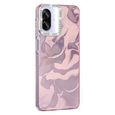 Galaxy A07 Case with Airbag, Shiny Stone Detail Design, Zore Esila Cover - 9