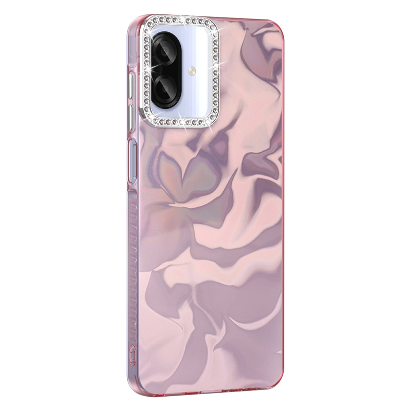 Galaxy A07 Case with Airbag, Shiny Stone Detail Design, Zore Esila Cover - 9