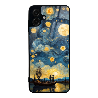 Galaxy A07 Case with Camera Protection, Patterned Zore Lusi Cover - 6