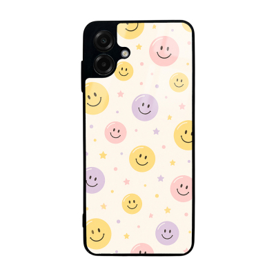 Galaxy A07 Case with Camera Protection, Patterned Zore Lusi Cover - 12