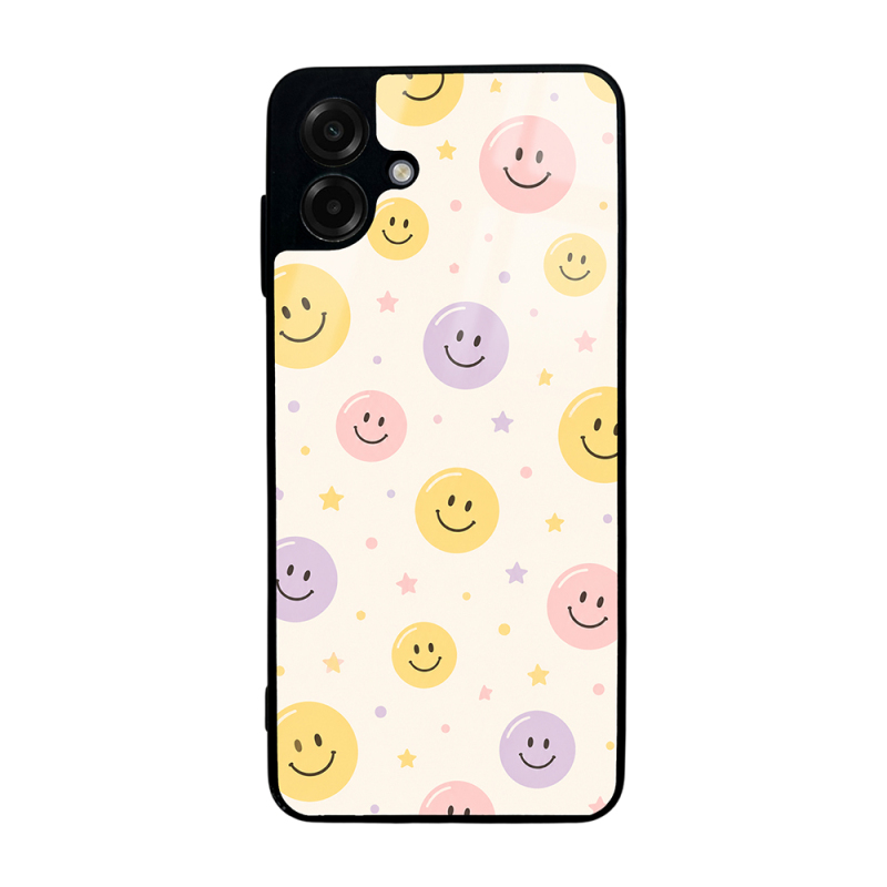Galaxy A07 Case with Camera Protection, Patterned Zore Lusi Cover - 12