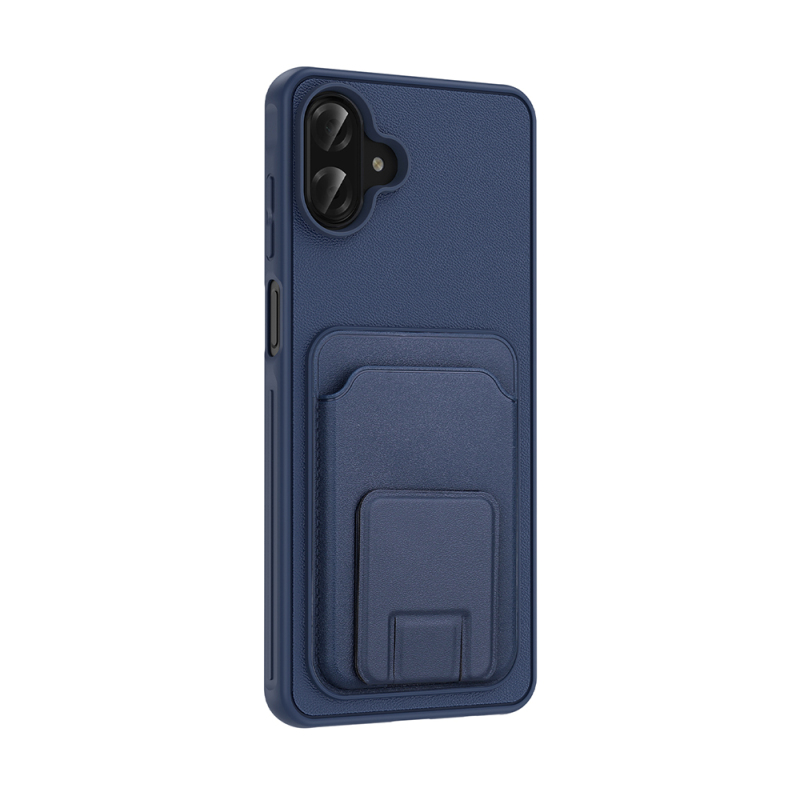 Galaxy A07 Case with Card Holder TPU Zore Bikart Cover - 7
