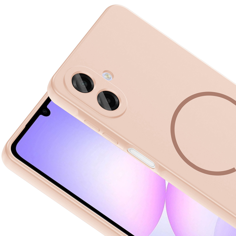 Galaxy A07 Case Zore Meta Cover with M-safe Charging Feature - 16