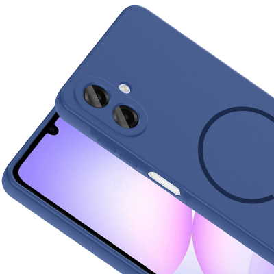 Galaxy A07 Case Zore Meta Cover with M-safe Charging Feature - 17
