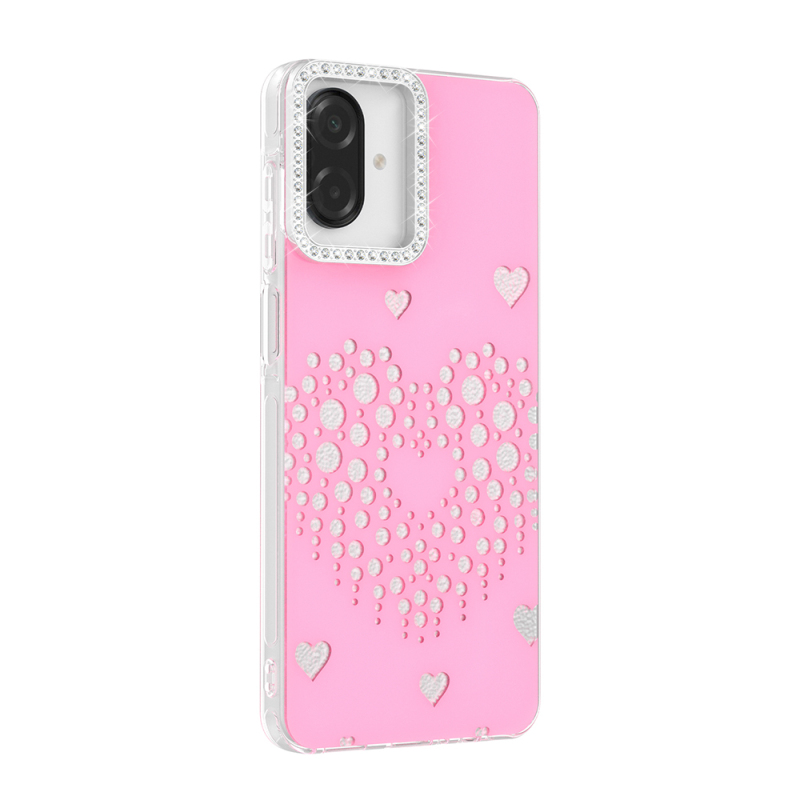 Galaxy A07 Kılıf Damla Taşlı Zore Rivas Sert PC Kapak - 5